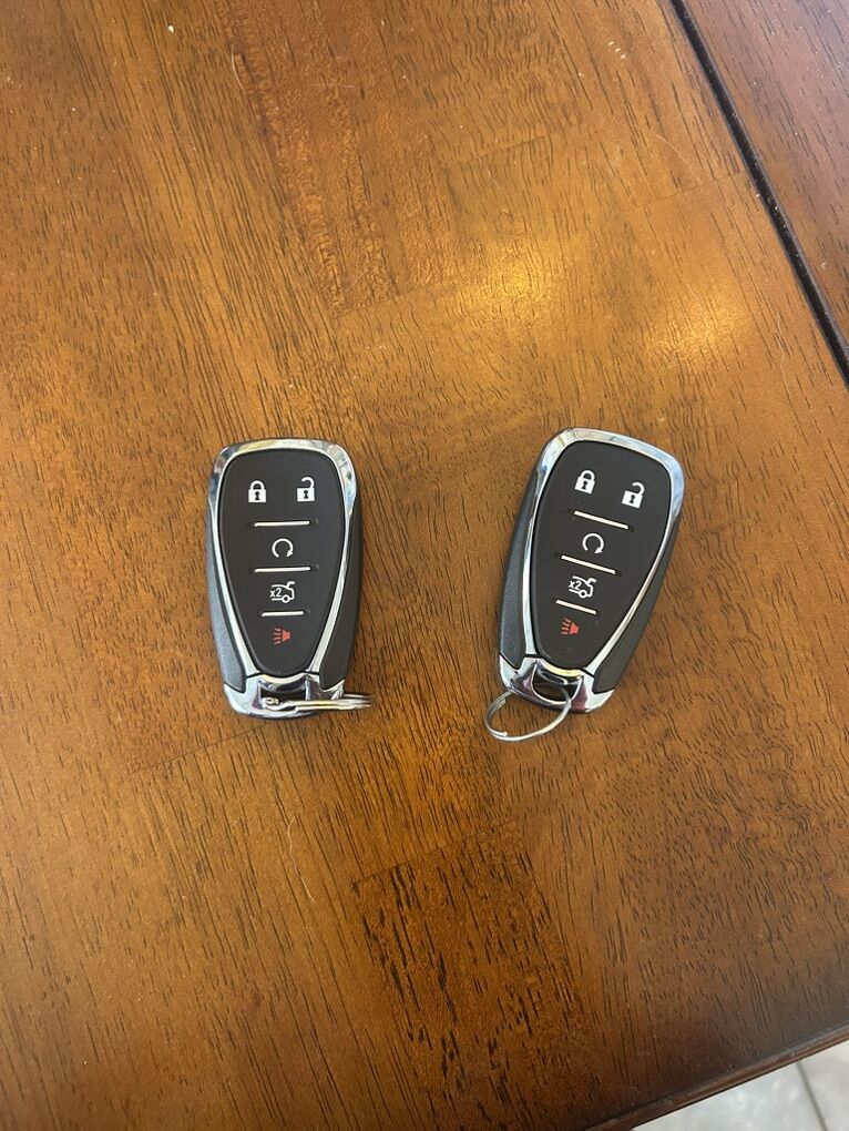 New Chevy smart Key fob