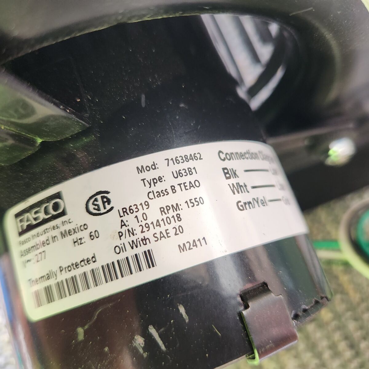 Fasco blower motor New