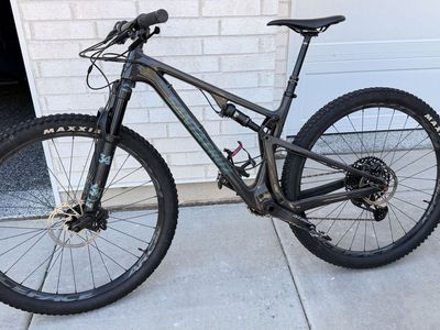 2020 Santa Cruz Blur TR Carbon C S-Kit Mountain Bike - Size Medium, FOX 34, SRAM GX