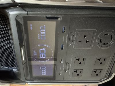 EcoFlow DELTA Pro 3 Portable Power Station - High-Capacity, Rolling Design