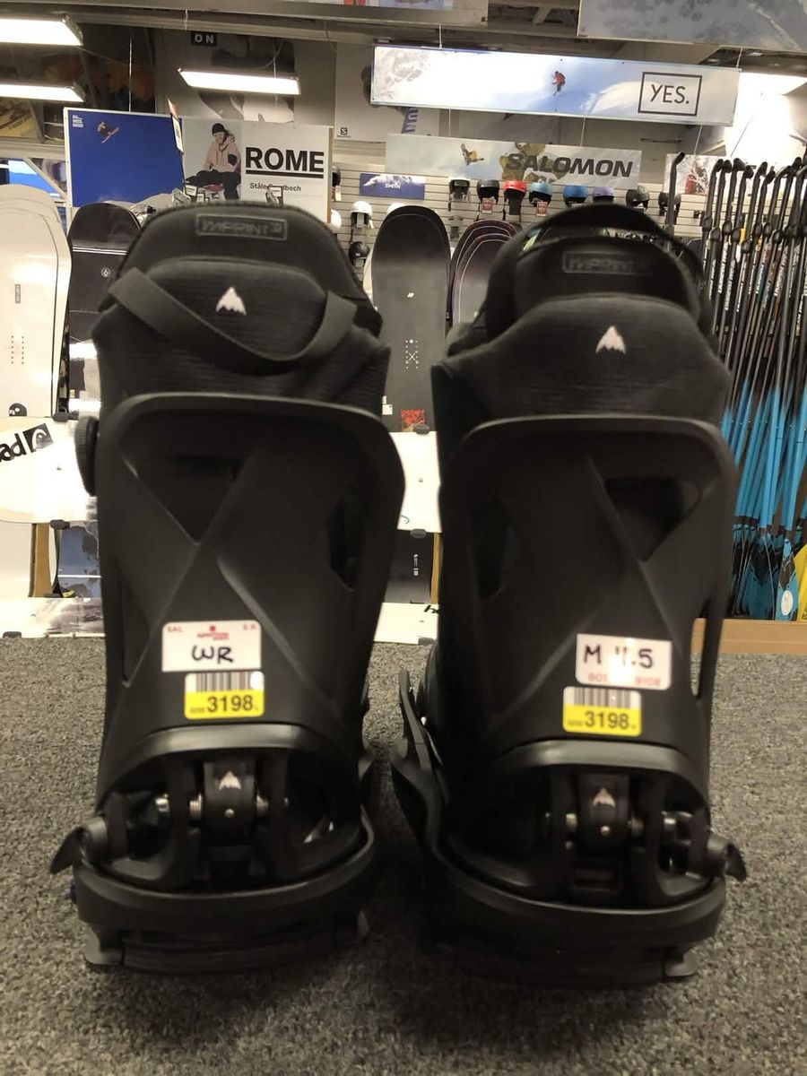 Used Burton Waverange X Step-on Snowboard Boot+Binding Mens 11.5