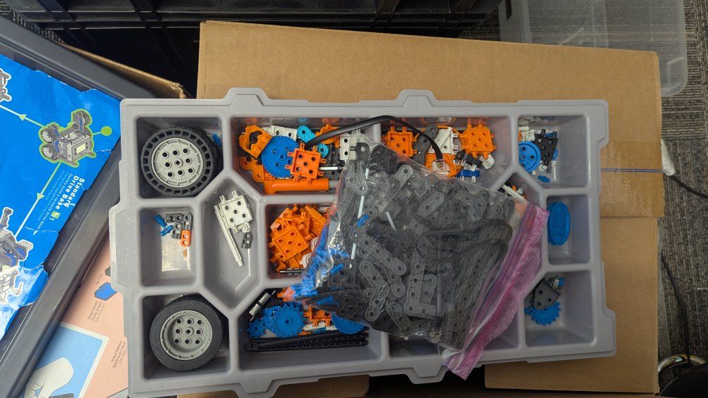 VEX IQ set for robotics competions and learning