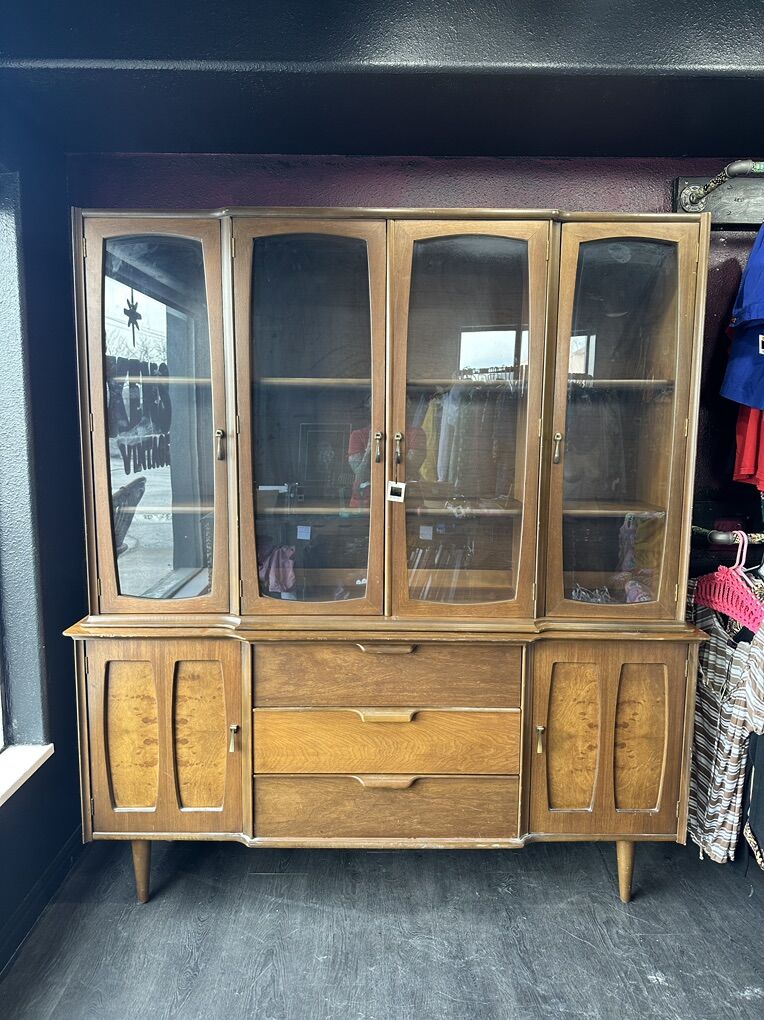 Mid Century Modern hutch 2pc 950.00 Or Best Offer