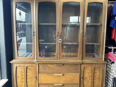 Mid Century Modern hutch 2pc 950.00 Or Best Offer