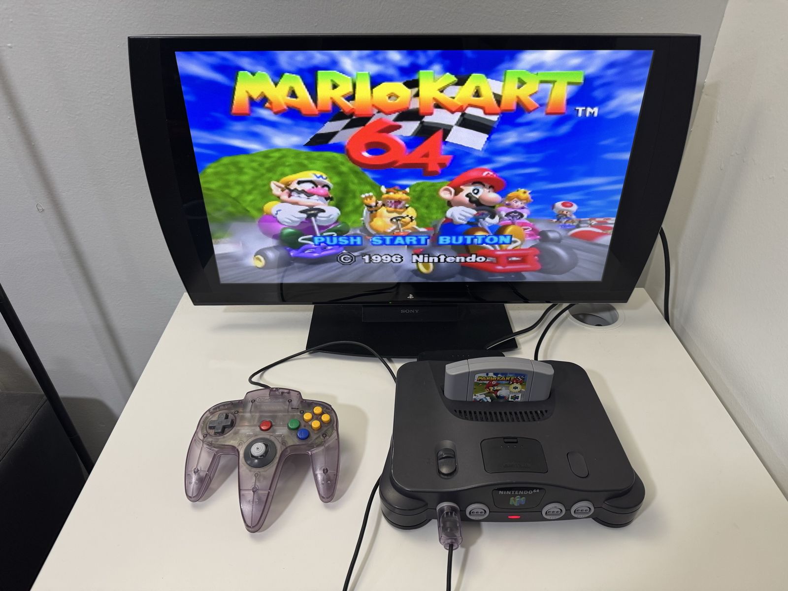 Nintendo 64 / N64 / Controller / Game / Cords