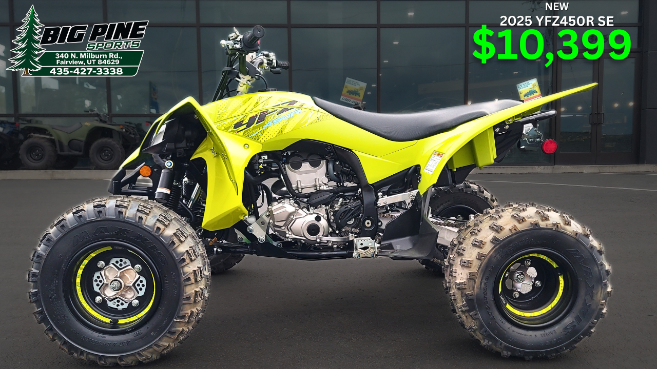 2025 Yamaha YFZ450R – Brand New