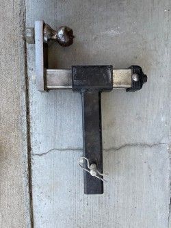 2" drop hitch adjustable