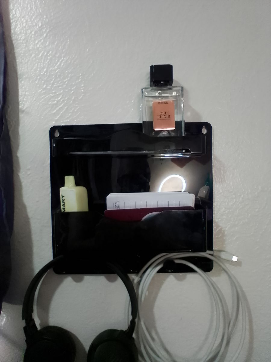 bedside wall shelf