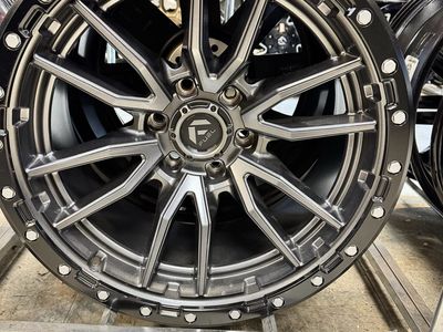 Fuel-rebel 20x10 Anthracite . Brand new set of 4 wheels.