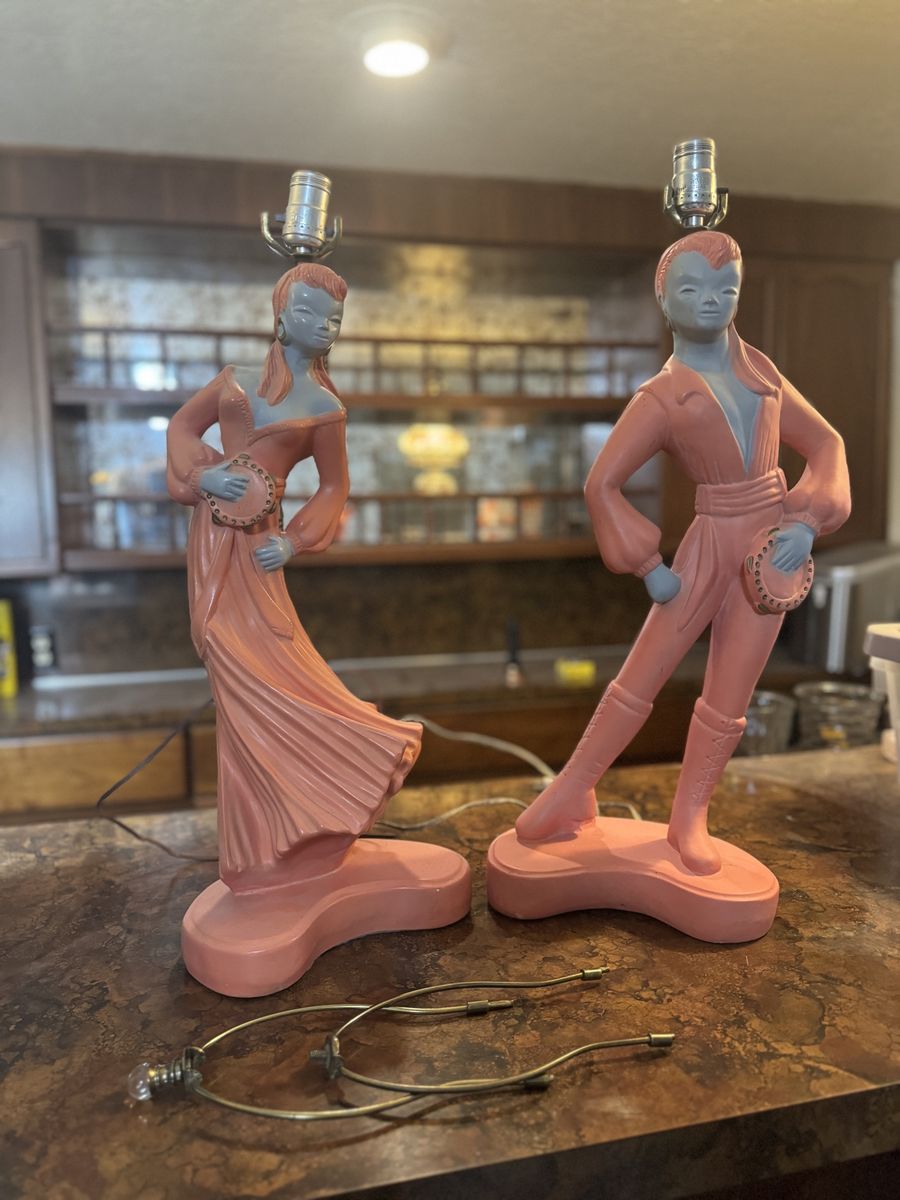 1950s Lamp set