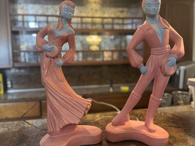 1950s Lamp set