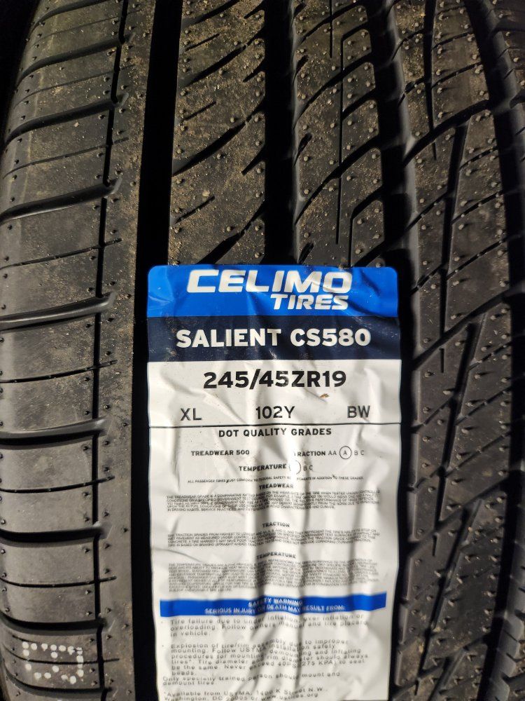 245/45r19 celimo salient cs580