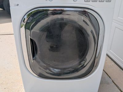 White LG Gas Dryer