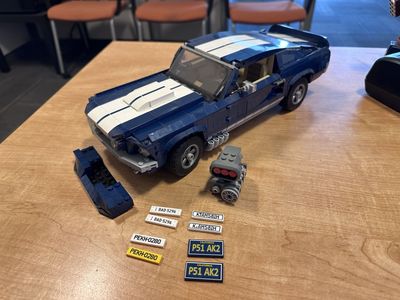 Retired LEGO Ford Mustang #10265