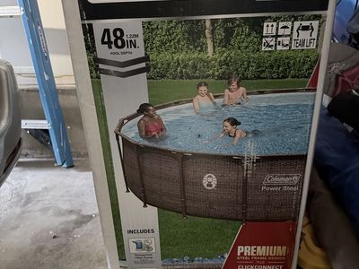 Brand new Coleman above ground pool 18X48