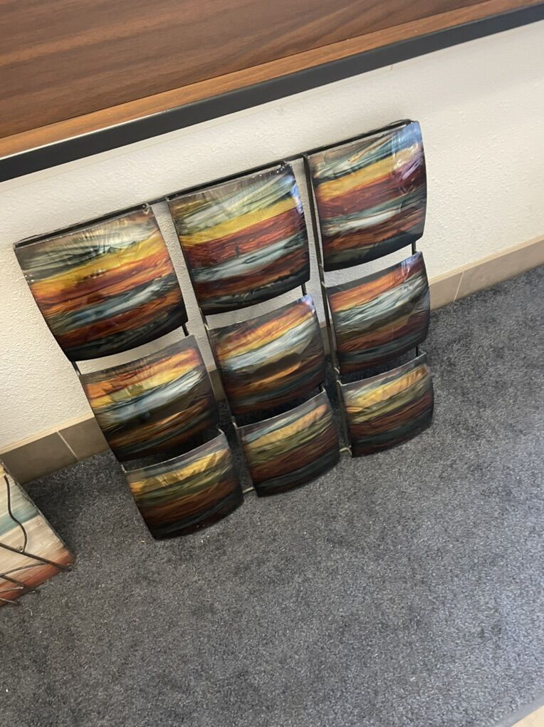 Wall Art 5 Pieces (light Wieght Metal)