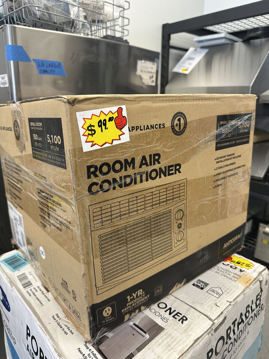 NEW OPEN BOX ROOM AIR CONDITIONING UNITS GE GENERAL ELECTRIC