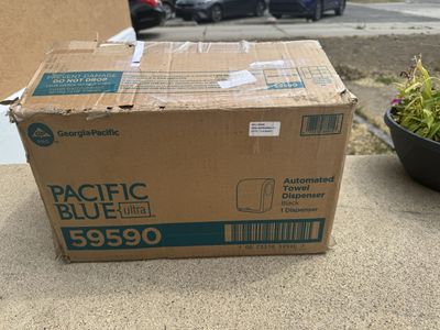 New Georgia-Pacific Pacific Blue Ultra Automated Paper Towel Dispenser black 59590