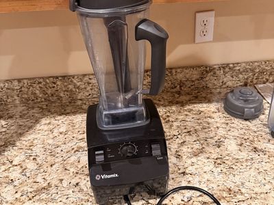 Vitamix 5200 Series Blender -Black, Variable Speed Control, 64oz Wet Container & 32oz Dry Container w/ accessories & recipe book
