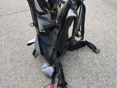 Sherpani Backpack Child Carrier - Grey/Black Hiking Backpack for Toddlers