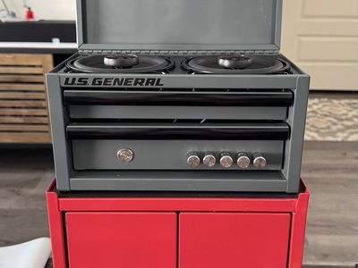 Custom U.S. General Tool Box Bluetooth Speaker with DS18 Speakers & Subwoofer