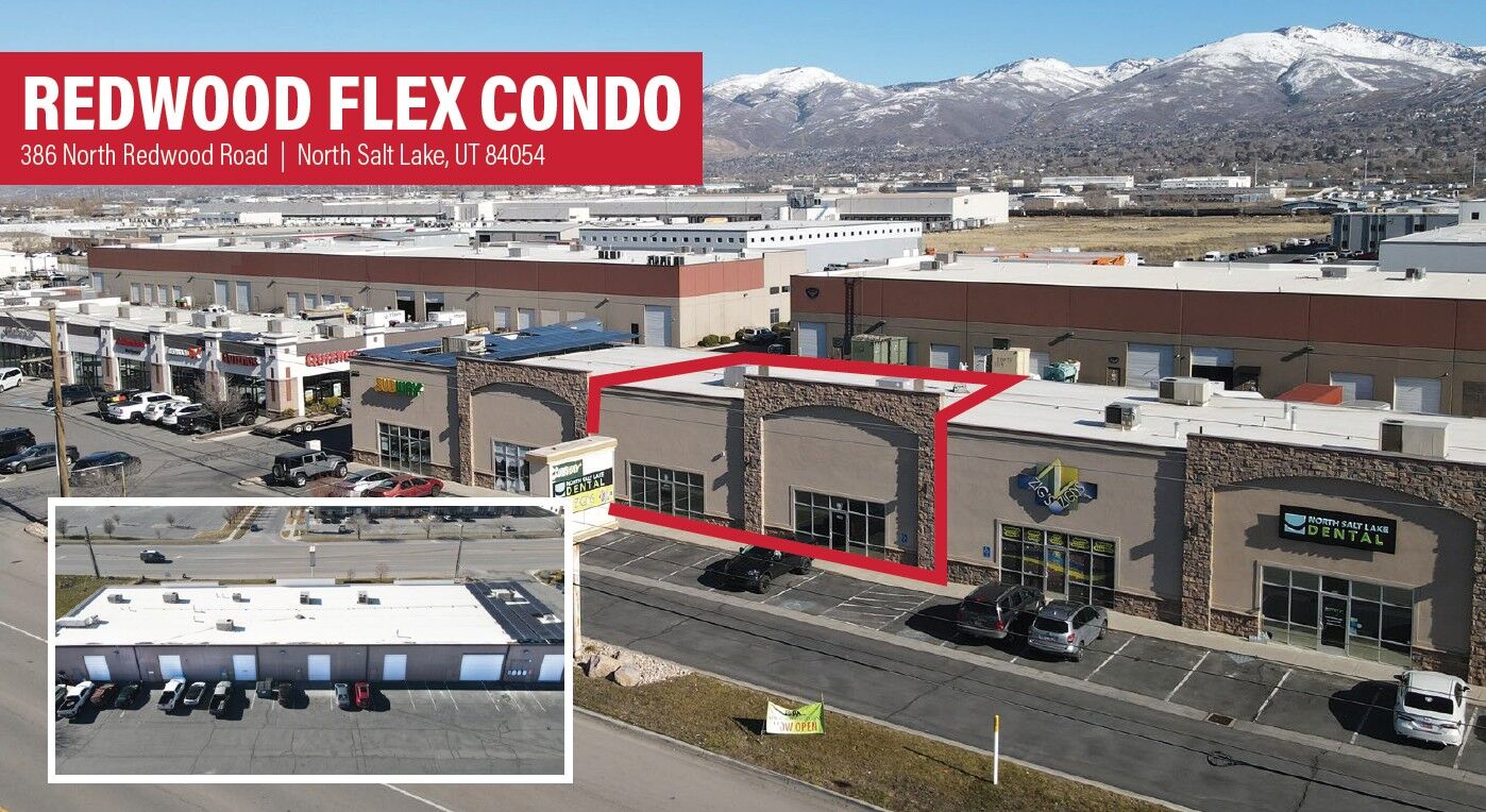 Redwood Flex Condo FOR LEASE - 4,000 SF - North Salt Lake, UT