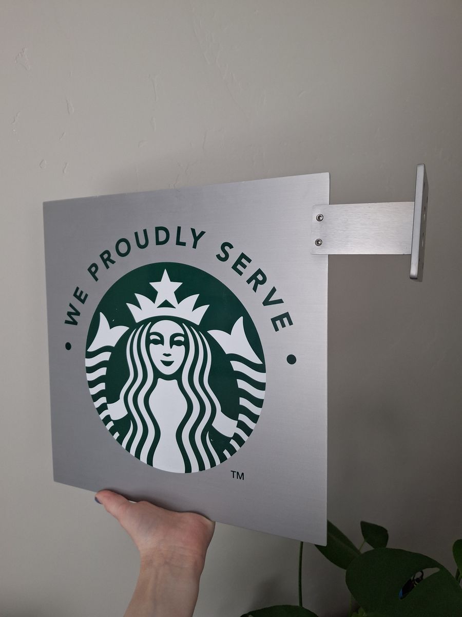 Starbucks Cafe Wall Sign