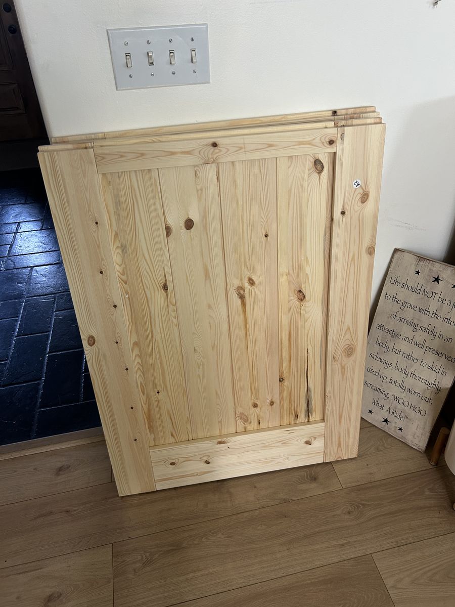 Unfinished 30x80 Dutch Door