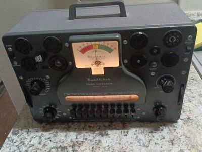 Heathkit Model TC-3 Vacuum Tube guitar Tester!