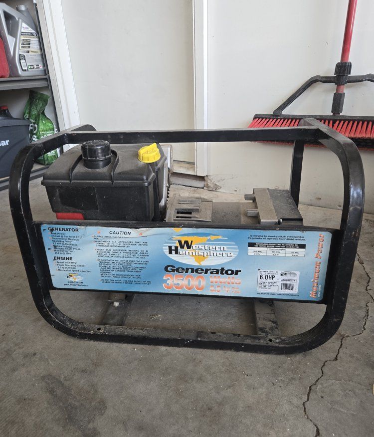 Western Hemisphere Enduro XL/C 3500 Watt 6.0HP Portable Gas Generator