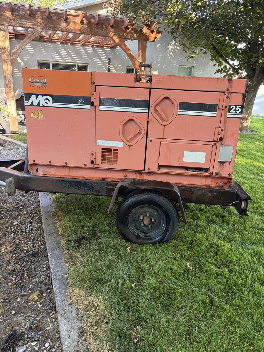 Denyo MQ Power Generator - Portable Diesel Power, 4501 Hours, Runs Great