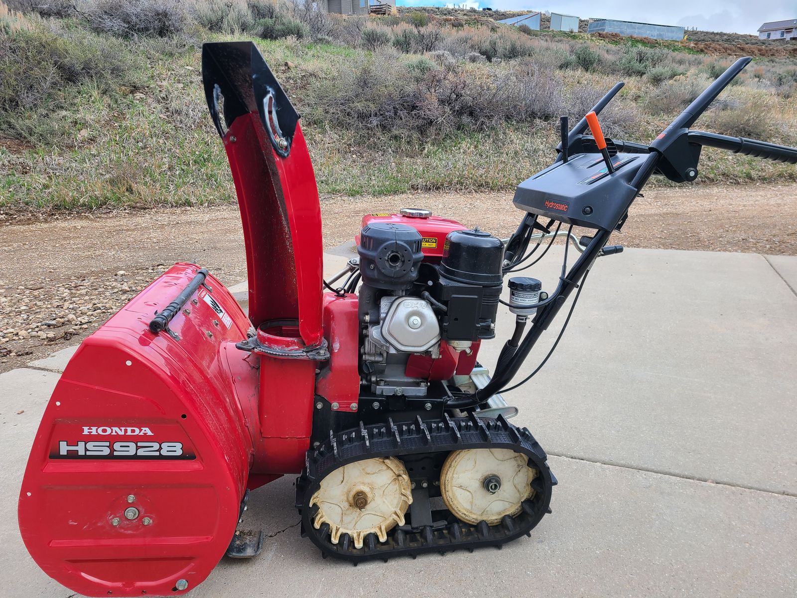 Honda HS928TA Snowblower - Track Drive / Hydrostatic