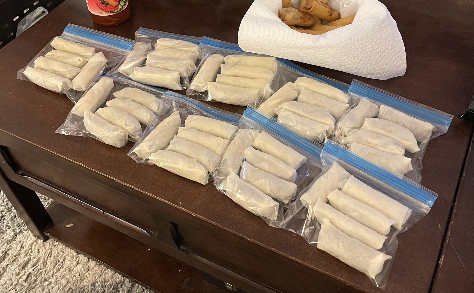 Homemade Lumpias, Filipino Eggrolls