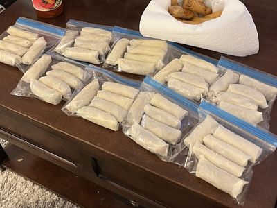 Homemade Lumpias, Filipino Eggrolls