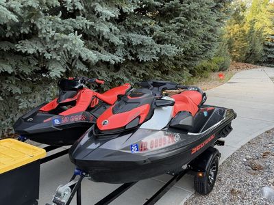 2022 Sea-Doo GTI170 and Spark Trixx