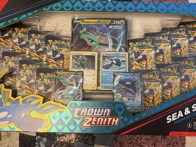 Pokemon TCG Crown Zenith Sea & Sky Premium Collection Box