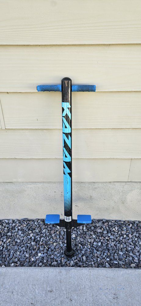 KaZAM Pogo Stick - Black and Blue