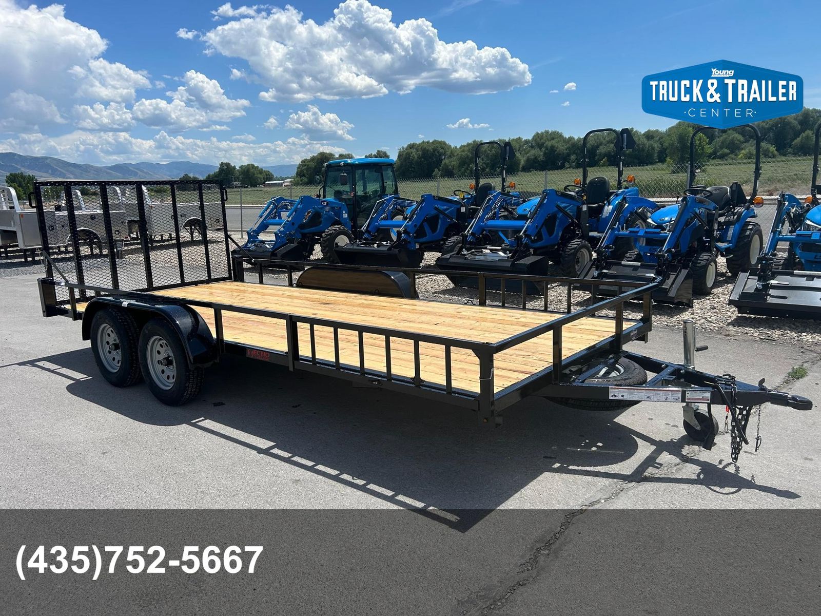 2027 Echo 7X17 Utility Trailer