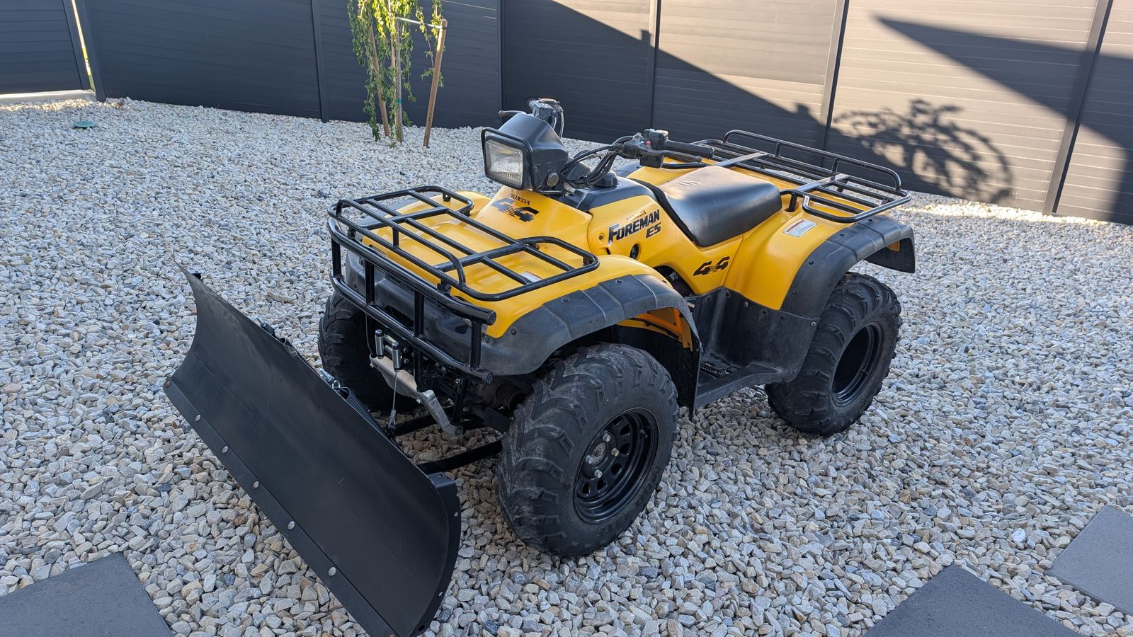 2001 Honda Foreman 450ES with Snowplow