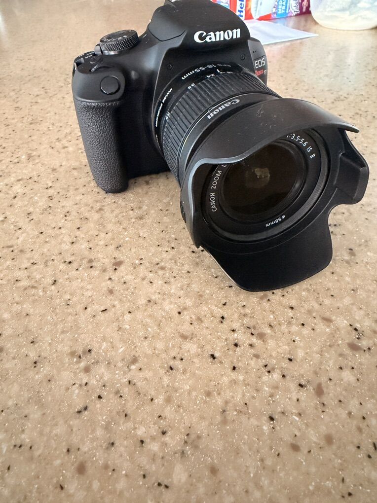 Canon Rebel T7 WIth Extra 75-300mm Lens