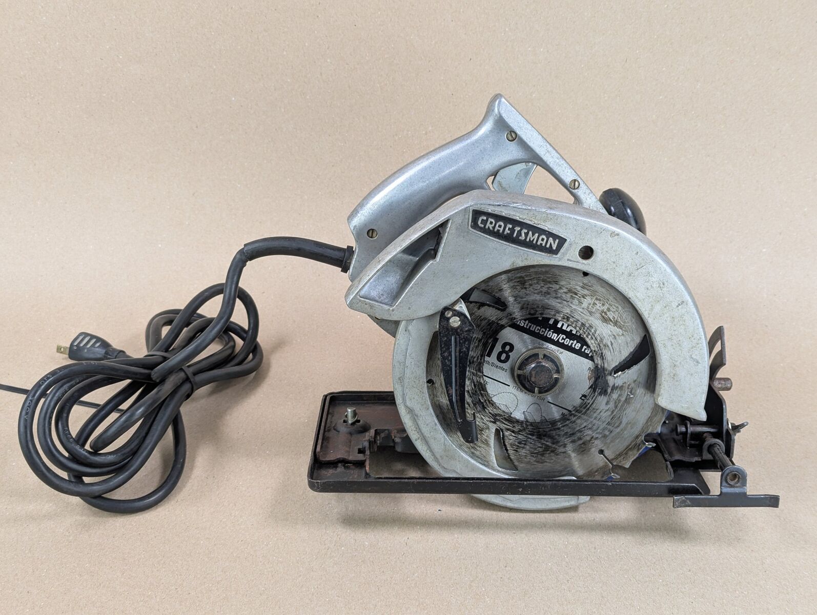 Grandpa's Circle Saw Craftsman Circular Saw Sears 7-in Electric Handsaw