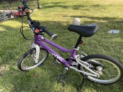 Woom 3 Kids' Bike - Purple Haze, Original - Lightweight 16" Wheel Bicycle