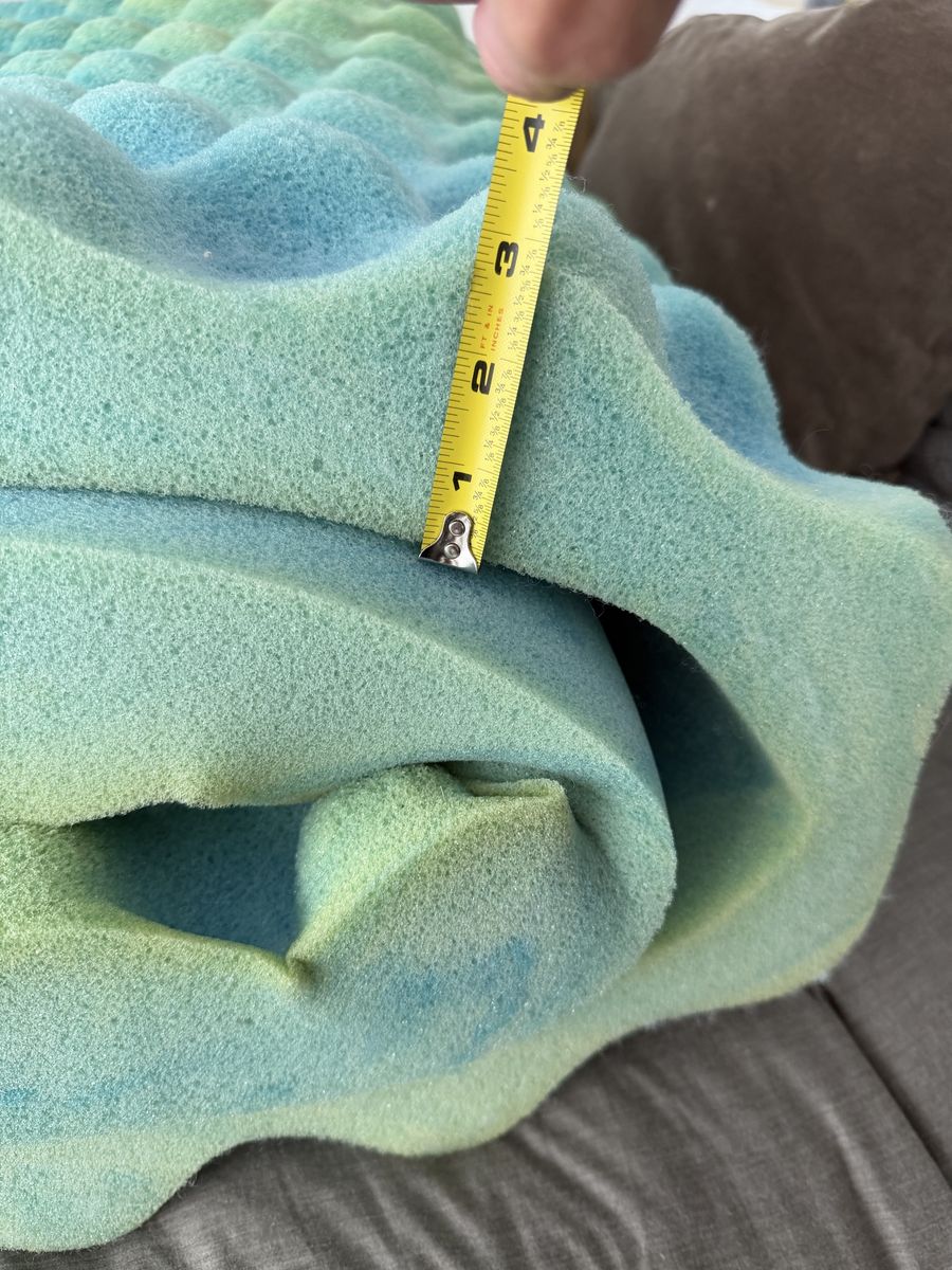 King memory foam mattress topper