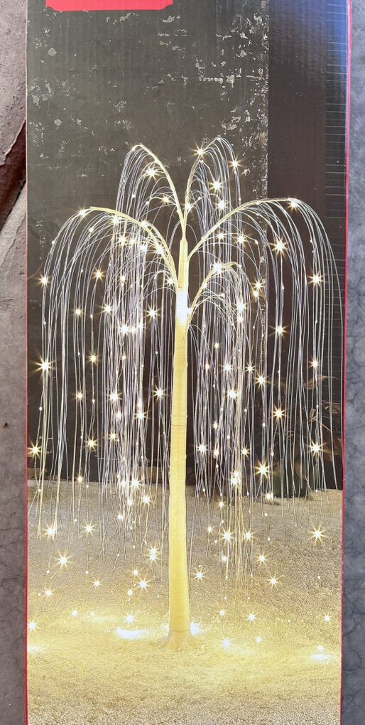 4' Christmas Twinkle Willow Tree