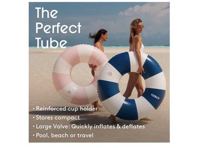 Giant Vintage Stripe Inflatable Tube