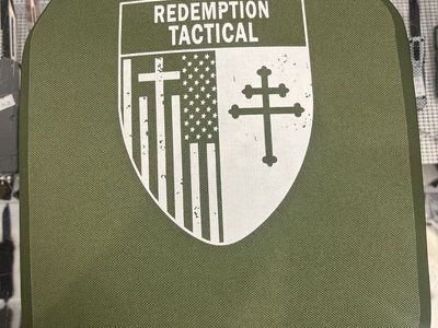 Redemption Tactical Set Of 2 Level 4 Plates 10x12''