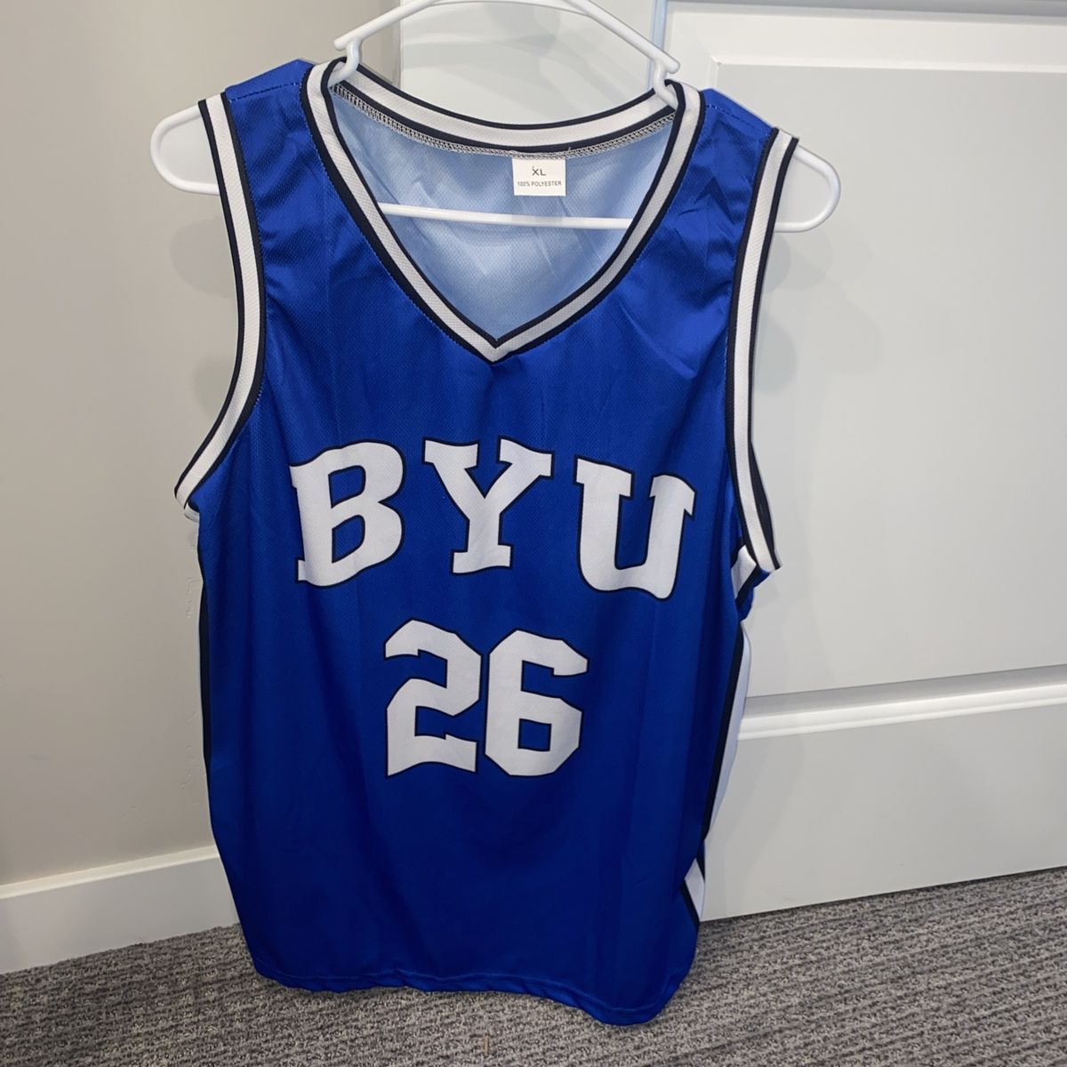 BYU Cougars Basketball Jersey - XL - New