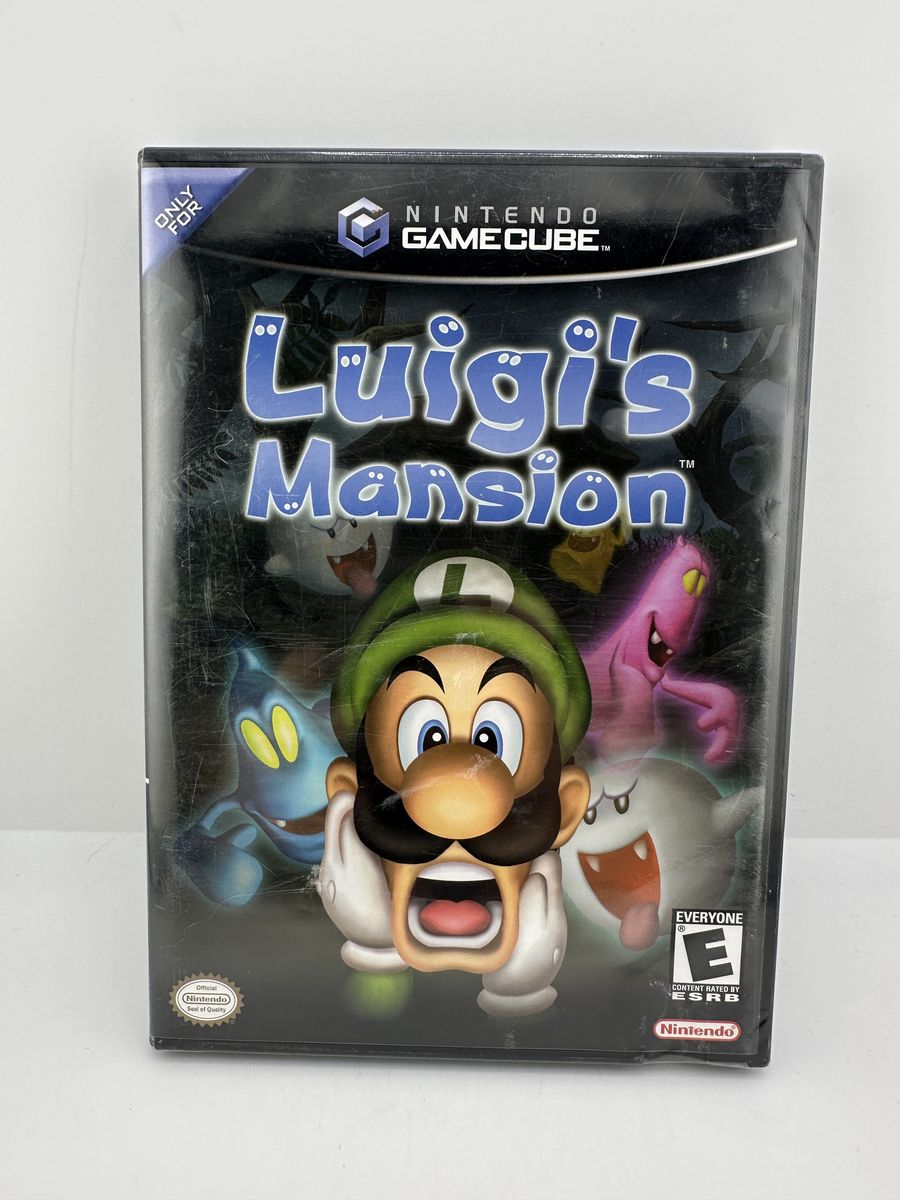 Luigi's Mansion Nintendo GameCube Factory Sealed Brand New Black Label USA