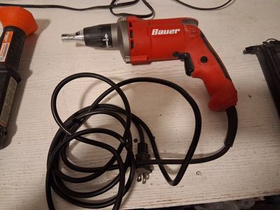 Bauer Corded Electric Drywall Screwdriver