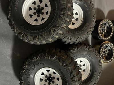 White wagon wheels for sale or trade